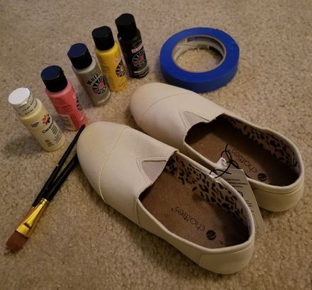 white canvas shoes hobby lobby