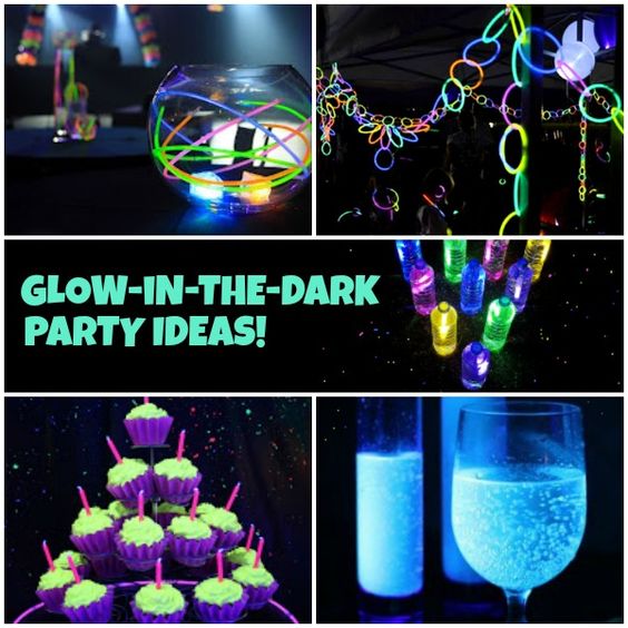 20 Ideas for an Epic Glow in the Dark Party